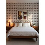 Tala Heath table lamp, port red - natural cotton, view 11
