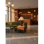 Tala Heath table lamp, port red - natural cotton, view 14