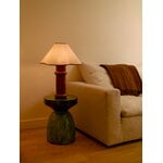 Tala Heath table lamp, port red - natural cotton, view 15