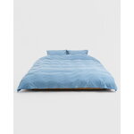 Tekla Housse de couette simple, 150 x 210 cm, bleu français, image décorative