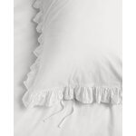 Tekla Broderie Anglaise Elodie pillow sham, 50 x 60 cm, broken white, decoration image