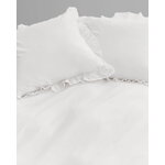 Tekla Broderie Anglaise Elodie pillow sham, 50 x 60 cm, broken white, decoration image