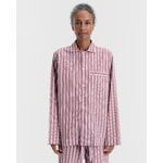 Tekla Poplin pyjamasbyxor, rabarber ränder, dekorationsbild