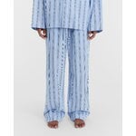Tekla Poplin pyjama pants, stave stripes, decoration image