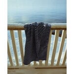 Tekla Terry towel, river stripes, decoration image