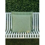 HAY Terrazza cushion, 50 x 50 cm, olive bold stripe, decoration image