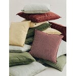 HAY Terrazza cushion, 50 x 50 cm, olive bold stripe, decoration image