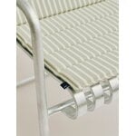 HAY Terrazza Folding seat cushion, 82 x 40 cm, grey bold stripe, decoration image