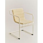 HAY Palissade Cantilever dining armchair, cream white, decoration image