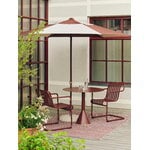 HAY Palissade Cantilever dining armchair, iron red, decoration image