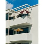HAY Terrazza parasole, ottagono, bianco sporco - grigio, immagine decorativa