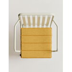 HAY Coussin de siège Terrazza, 40 x 40 cm, ocre, image décorative