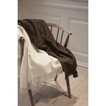 Sibast Alpaca throw, dark brown, decoration image