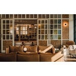 Fogia Tiki 3-seater sofa, black steel - cognac leather, view 2