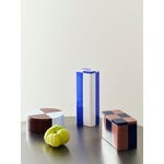 HAY Tin container, M, brown - midnight blue, decoration image
