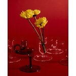 HAY Tiny candleholder, straight, clear