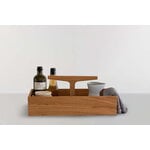 Ro Collection Toolbox container, low, oiled oak, decoration image