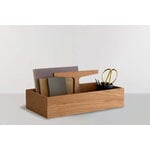 Ro Collection Toolbox container, low, oiled oak, decoration image