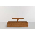 Ro Collection Toolbox container, low, oiled oak, decoration image