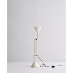 HAY Twist floor lamp, cream white, decoration image