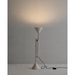 HAY Twist floor lamp, cream white, decoration image