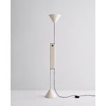 HAY Twist floor lamp, cream white, decoration image