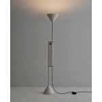 HAY Twist floor lamp, cream white, decoration image
