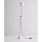 HAY Twist floor lamp, cream white, decoration image