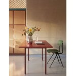 HAY Two-Colour table 160 x 82 cm, maroon red - red