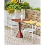 HAY Palissade Cone table, 65 x 65 cm, iron red