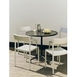 HAY Deville table, diam. 80 cm, anthracite, decoration image