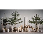 Uyuni Lighting LED Christmas tree candle, 11 x 18 cm, nordic white, decoration image