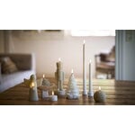 Uyuni Lighting LED Christmas tree candle, 10 x 15 cm, nordic white, decoration image