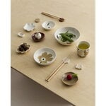 Marimekko Oiva - tazza Unikko, 4 dl, bianco - beige - sabbia chiaro - verde scuro, vista 2