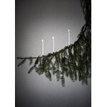 Uyuni Lighting LED mini-Kerzen mit Clips, 4 Stk., 13,8 cm, weiß, dekorationsbild