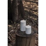 Uyuni Lighting Candela a colonna LED Outdoor, 8,4 x 10 cm, bianca, immagine decorativa