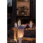 Uyuni Lighting Outdoor LED pillar candle, 8,4 x 10 cm, white, decoration image