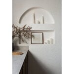 Uyuni Lighting LED round candle, 10 x 10 cm, nordic white, decoration image