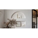 Uyuni Lighting LED round candle, 10 x 10 cm, nordic white, decoration image