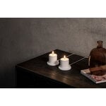 Uyuni Lighting Rechargeable LED pillar candle, 6,8 x 6,8 cm, white plain, decoration image