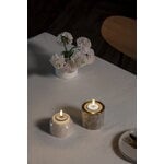Uyuni Lighting Bougie chauffe-plat LED rechargeable, 3,9 x 2,3 cm, grès uni, 2 pcs, image décorative
