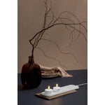 Uyuni Lighting Rechargeable LED tealight candle, 3,9 x 2,3 cm, white plain, 2 pcs, decoration image
