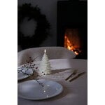 Uyuni Lighting LED Christmas tree candle, 10 x 15 cm, nordic white, decoration image