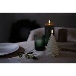 Uyuni Lighting LED Christmas tree candle, 10 x 15 cm, nordic white, decoration image