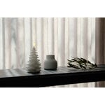 Uyuni Lighting LED Christmas tree candle, 10 x 15 cm, nordic white, decoration image