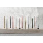 Uyuni Lighting Light candleholder for standard LED taper candles, 2 pcs, matte brass, decoration image