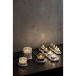 Uyuni Lighting LED rechargeable base, small, USB-C, 21 x 6 cm, white, decoration image