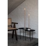 Uyuni Lighting Marble candleholder, round, 3,5 x 10 cm, white, decoration image