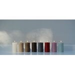 Uyuni Lighting LED pillar candle, 7,8 x 15 cm, rustic texture, vanilla