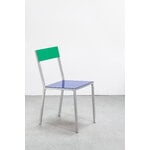 valerie_objects Alu chair, dark blue - green